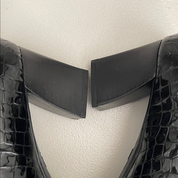 AGL est. 1958  Italy Attilio Giusti Leombruni Black  Mules Heels - Picture 5 of 13